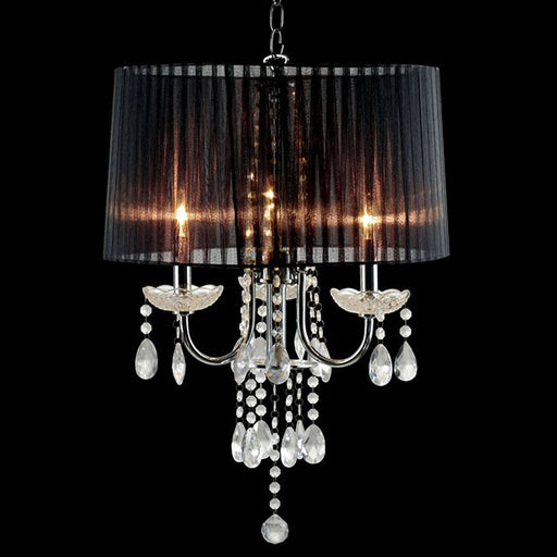 Jada Black Ceiling Lamp - U&U Home Budget Furniture (Carteret, NJ)