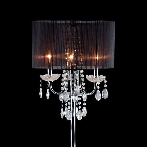 Jada Black Table Lamp - U&U Home Budget Furniture (Carteret, NJ)