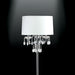 Jada White Floor Lamp - U&U Home Budget Furniture (Carteret, NJ)