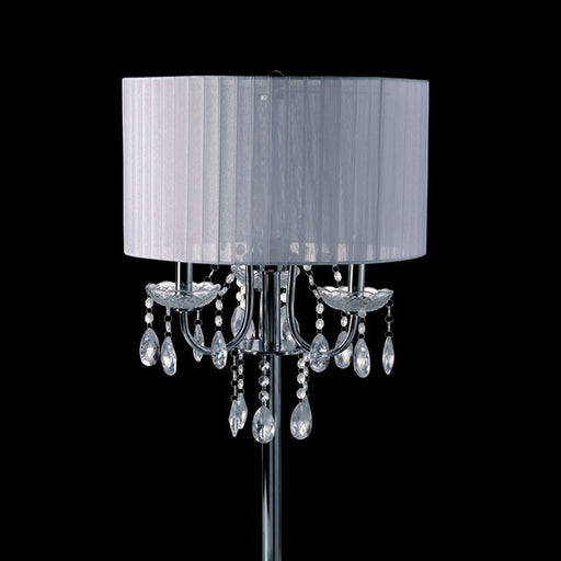 Jada White Table Lamp - U&U Home Budget Furniture (Carteret, NJ)