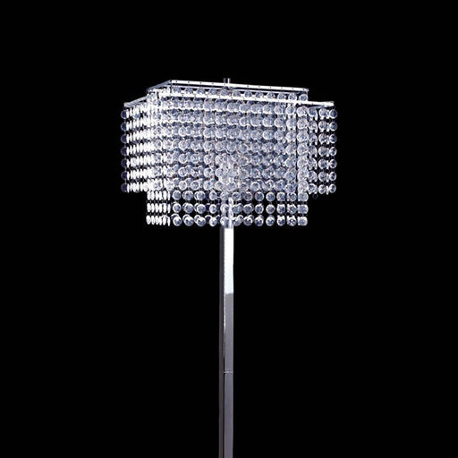 KIT Floor Lamp, Hanging Crystal - U&U Home Budget Furniture (Carteret, NJ)