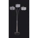 TINA Arch Lamp, Hanging Crystal - U&U Home Budget Furniture (Carteret, NJ)