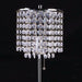 Perla Chrome Table Lamp - U&U Home Budget Furniture (Carteret, NJ)