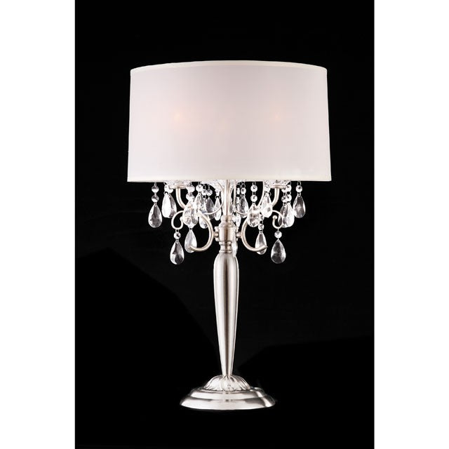 SOPHY Table Lamp, Hanging Crystal - U&U Home Budget Furniture (Carteret, NJ)