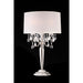 SOPHY Table Lamp, Hanging Crystal - U&U Home Budget Furniture (Carteret, NJ)