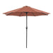 Soli 9' Outdoor Umbrella w/ Auto Tilt + 21" Round Base - U&U Home Budget Furniture (Carteret, NJ)