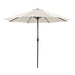Soli 9' Outdoor Umbrella w/ Auto Tilt + 21" Round Base - U&U Home Budget Furniture (Carteret, NJ)