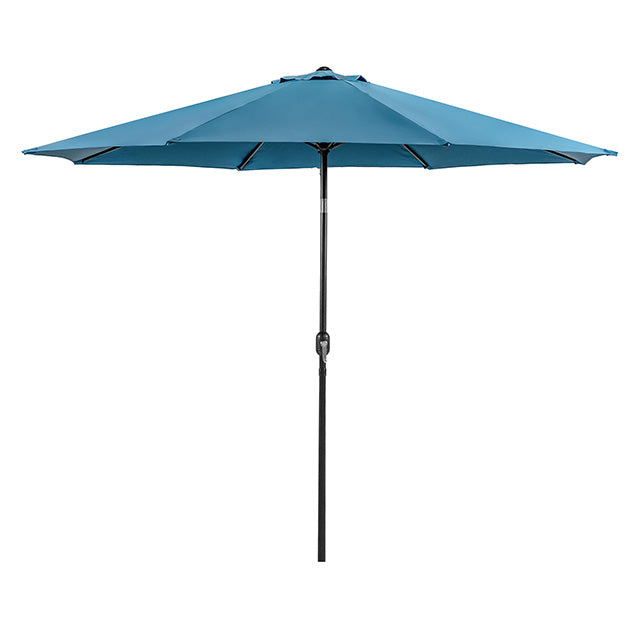 Mora 11' Outdoor Umbrella + 21" Round Base - U&U Home Budget Furniture (Carteret, NJ)