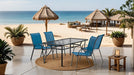 Pierro 5 Pc. Outdoor Dining Set - U&U Home Budget Furniture (Carteret, NJ)
