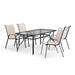 Pierro 5 Pc. Outdoor Dining Set - U&U Home Budget Furniture (Carteret, NJ)