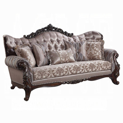 Benbek Sofa With 5 Pillows - U&U Home Budget Furniture (Carteret, NJ)