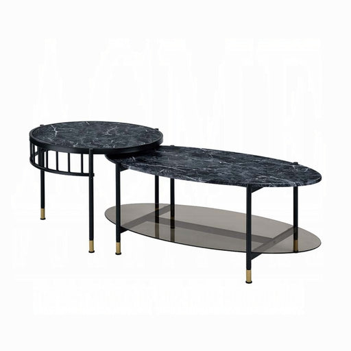 Silas Nesting Coffee Table Set - U&U Home Budget Furniture (Carteret, NJ)