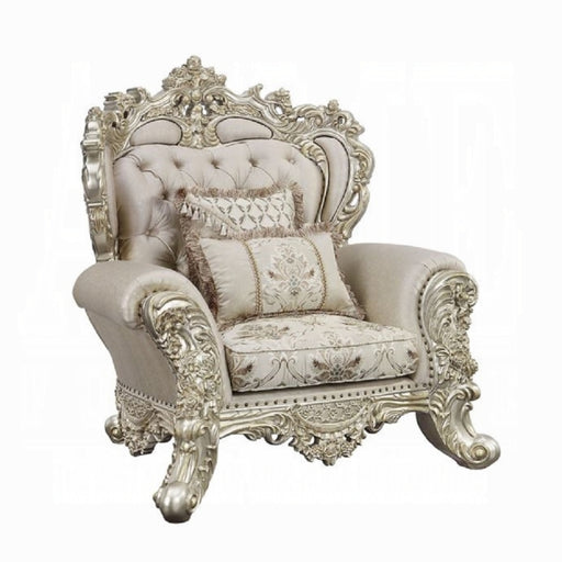 Danae Chair With 2 Pillows - U&U Home Budget Furniture (Carteret, NJ)