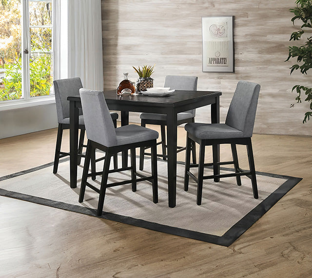Strom 5 Pc Counter Ht Table Set - U&U Home Budget Furniture (Carteret, NJ)