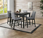 Strom 5 Pc Counter Ht Table Set - U&U Home Budget Furniture (Carteret, NJ)