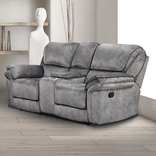 Themis Manual Loveseat - U&U Home Budget Furniture (Carteret, NJ)
