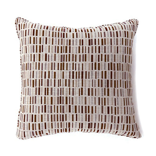Pianno Brown 18" X 18" Pillow, Brown (2/CTN) - U&U Home Budget Furniture (Carteret, NJ)