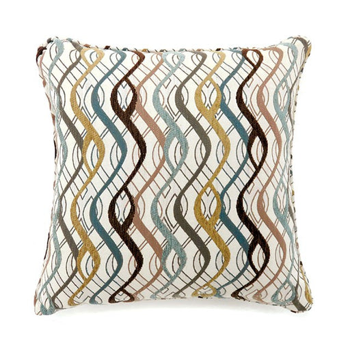 Sine Pillow (2/Box) Beige - U&U Home Budget Furniture (Carteret, NJ)