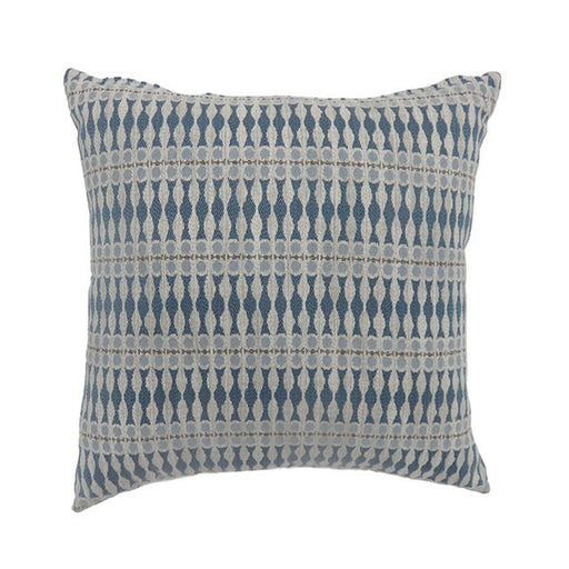 Malia Blue 22" X 22" Pillow (2/CTN) - U&U Home Budget Furniture (Carteret, NJ)