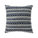 Lindy Navy 22" X 22" Pillow (2/CTN) - U&U Home Budget Furniture (Carteret, NJ)