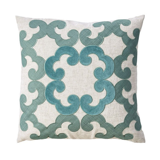 Lily Natural 20" X 20" Pillow, Natural (2/CTN) - U&U Home Budget Furniture (Carteret, NJ)