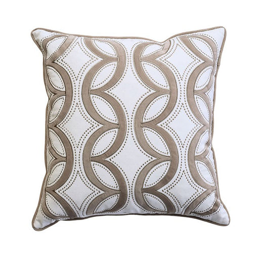 Lati Latte 20" X 20" Pillow, Latte (2/CTN) - U&U Home Budget Furniture (Carteret, NJ)