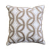 Lati Latte 20" X 20" Pillow, Latte (2/CTN) - U&U Home Budget Furniture (Carteret, NJ)