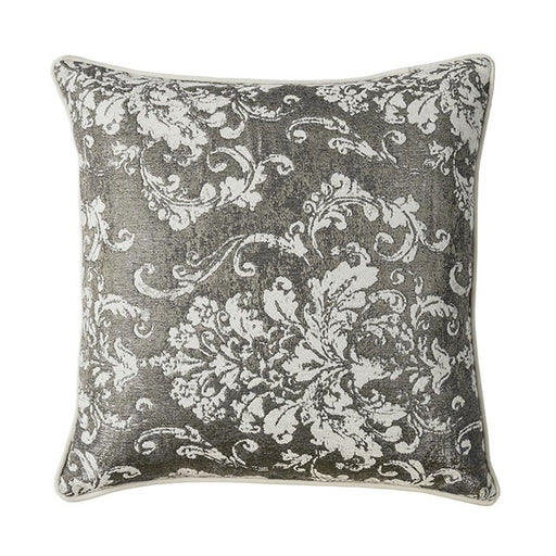 Shary Silver 20" X 20" Pillow, Silver (2/CTN) - U&U Home Budget Furniture (Carteret, NJ)