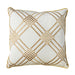 Pam Ivory/Yellow 20" X 20" Pillow, Ivory & Yellow (2/CTN) - U&U Home Budget Furniture (Carteret, NJ)
