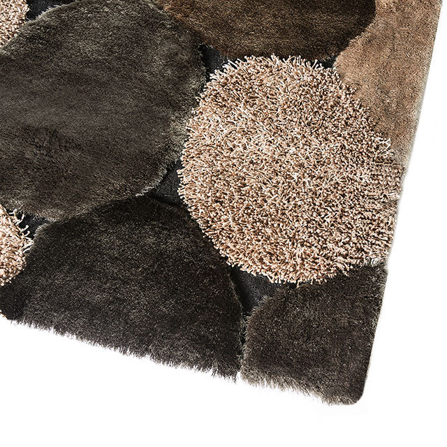 Vancouver Gray/Beige 5' X 8' Area Rug - U&U Home Budget Furniture (Carteret, NJ)