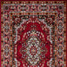 SHINTA Red 5' X 8' Area Rug - U&U Home Budget Furniture (Carteret, NJ)