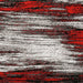 Sivas Gray/Red 8' X 10' Area Rug - U&U Home Budget Furniture (Carteret, NJ)