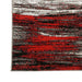 Sivas Gray/Red 8' X 10' Area Rug - U&U Home Budget Furniture (Carteret, NJ)