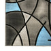 Sivas Charcoal Blue 5' X 8' Area Rug - U&U Home Budget Furniture (Carteret, NJ)