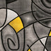 Sivas Charcoal Yellow 8' X 10' Area Rug - U&U Home Budget Furniture (Carteret, NJ)