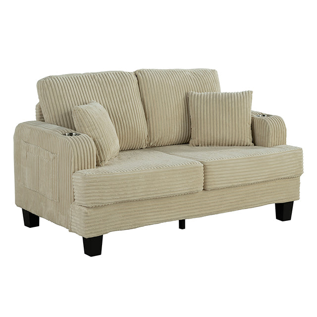 Moretaine Loveseat - U&U Home Budget Furniture (Carteret, NJ)