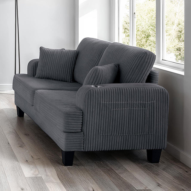 Moretaine Loveseat - U&U Home Budget Furniture (Carteret, NJ)