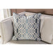 Tegan Beige/Light Blue Love Seat - U&U Home Budget Furniture (Carteret, NJ)