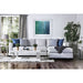 Ornella Light Gray/Blue Sectional - U&U Home Budget Furniture (Carteret, NJ)