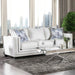 Ilse Off-White/Blue Sofa - U&U Home Budget Furniture (Carteret, NJ)