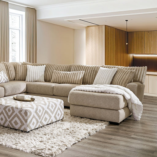 Loughton Sectional - U&U Home Budget Furniture (Carteret, NJ)