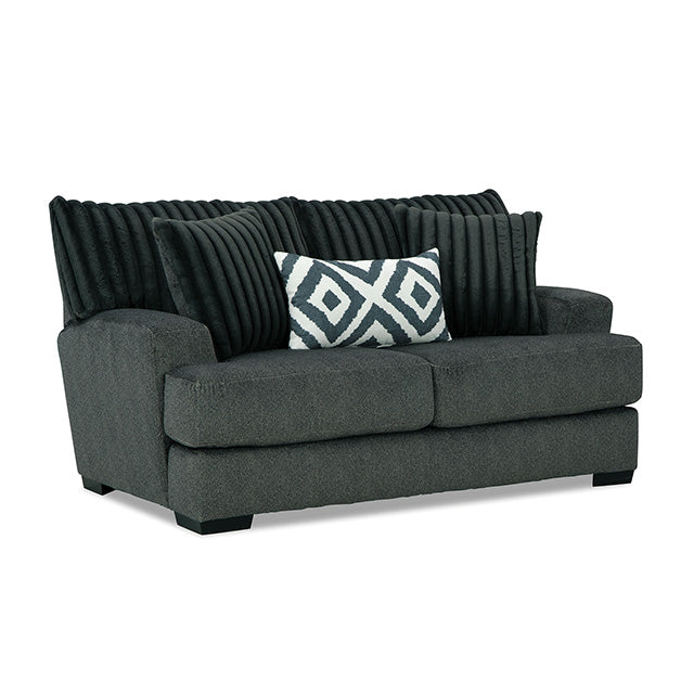 Loughlin Loveseat - U&U Home Budget Furniture (Carteret, NJ)
