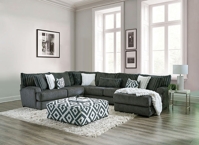 Loughton Sectional - U&U Home Budget Furniture (Carteret, NJ)