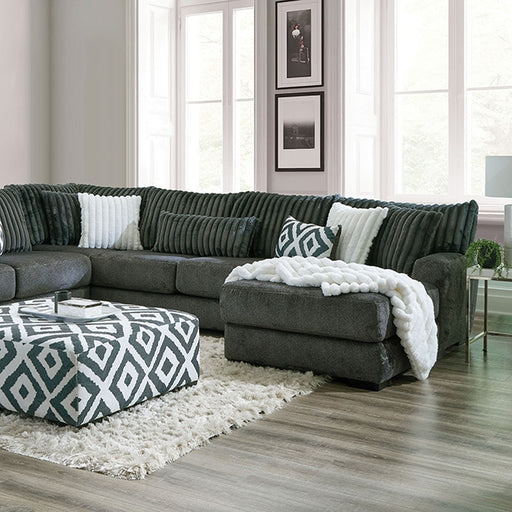 Loughton Sectional - U&U Home Budget Furniture (Carteret, NJ)