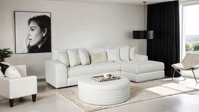 Newberg Ottoman - U&U Home Budget Furniture (Carteret, NJ)