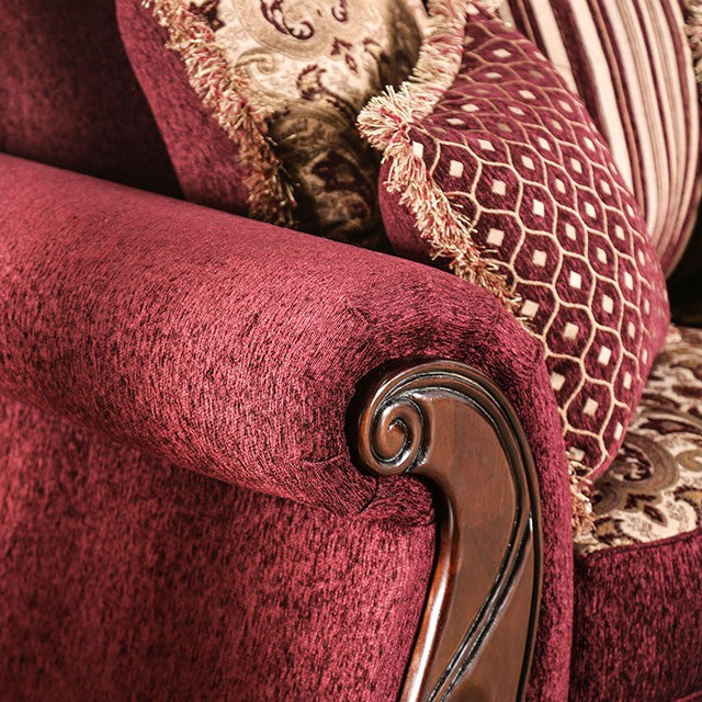 Tabitha Sofa Brown - U&U Home Budget Furniture (Carteret, NJ)