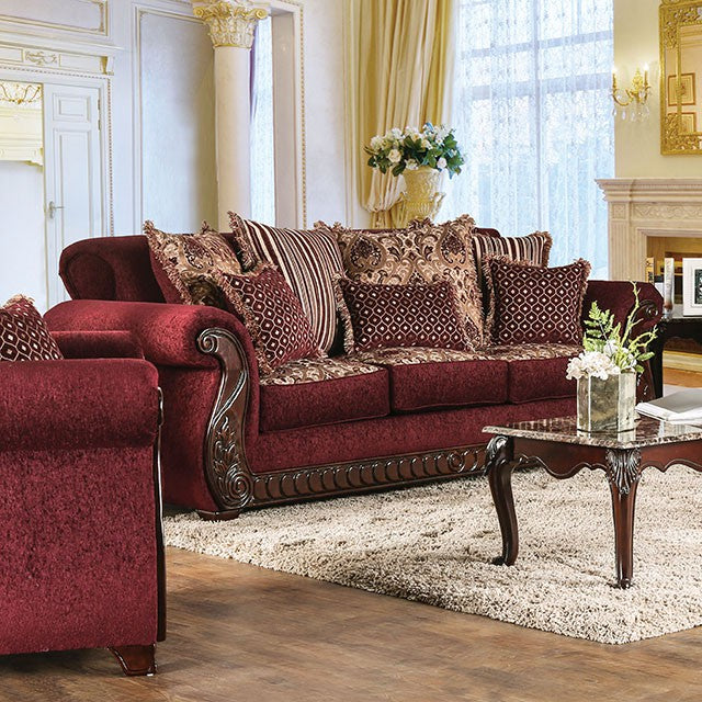 Tabitha Sofa Brown - U&U Home Budget Furniture (Carteret, NJ)