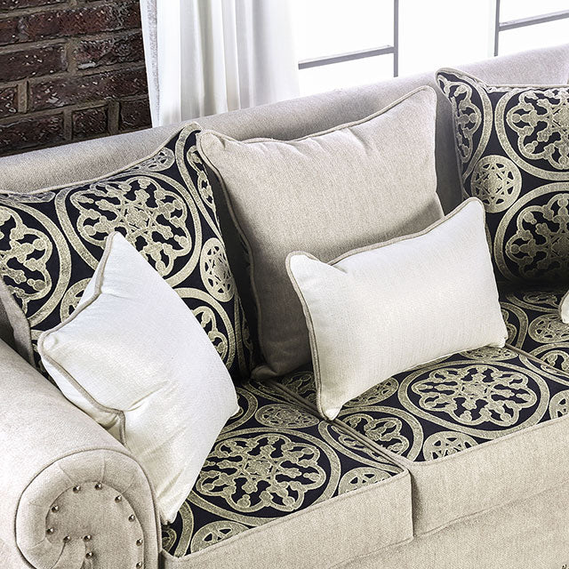 Sinatra Love Seat - U&U Home Budget Furniture (Carteret, NJ)