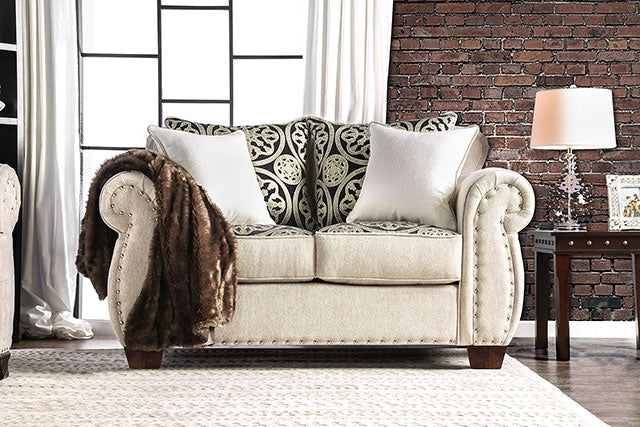 Sinatra Love Seat - U&U Home Budget Furniture (Carteret, NJ)
