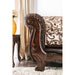 Quirino Light Brown/Dark Brown Sofa - U&U Home Budget Furniture (Carteret, NJ)